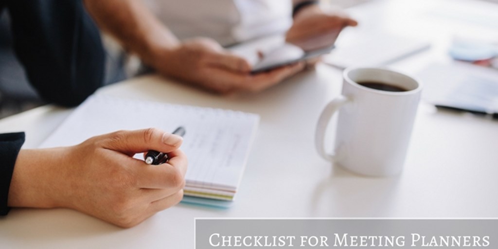 Checklist for Meeting Planners